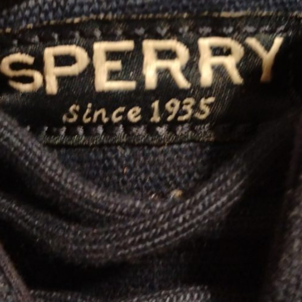 Sperry Men's Canvas Blue, Sz-7.5 Only Worn Once - image 7